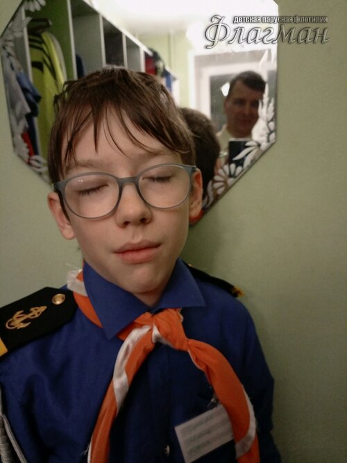 Занятиях в детском клубе «Флагман»